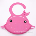 Lovely waterproof silicone baby bibs